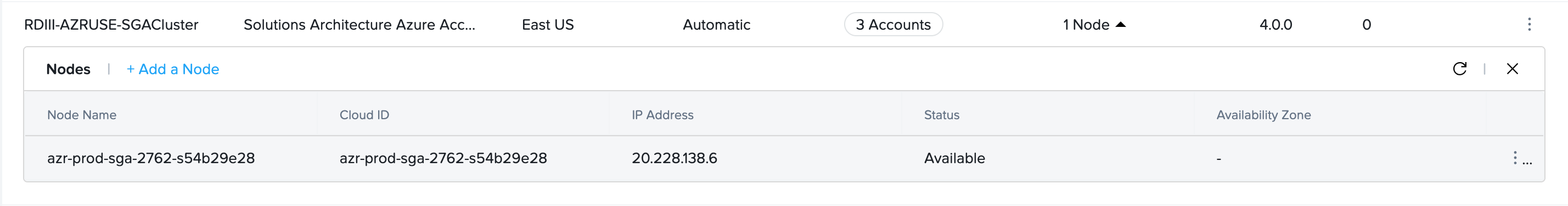 SGA Cluster - Add Node