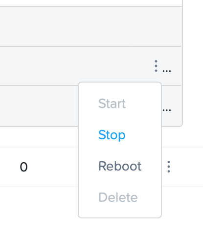 SGA Cluster - Stop Node